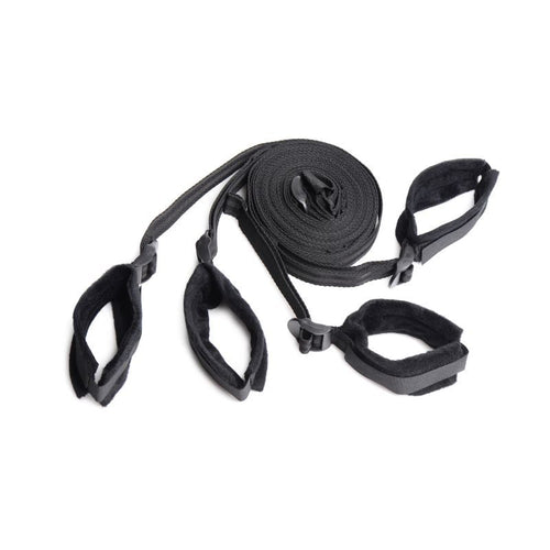 Bed Restraint Bondage Kit Black - Hush Store Sydney 