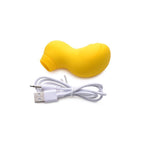 Sucky Ducky Silicone Clitoral Stimulator Yellow - Hush Store Sydney 