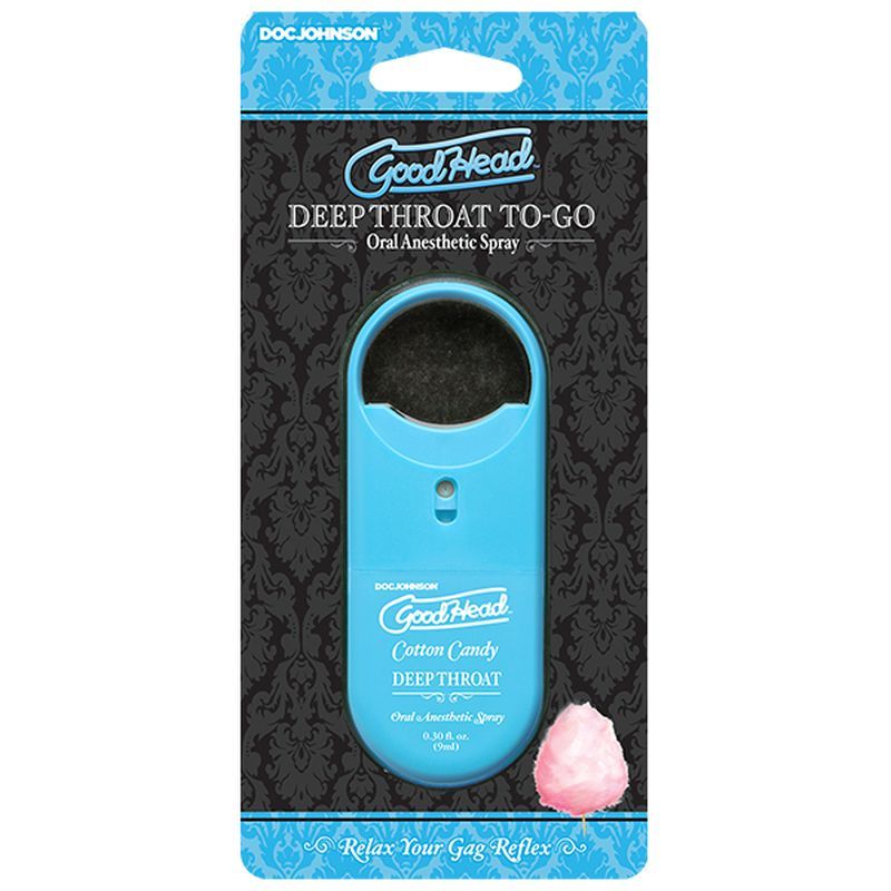 GoodHead ToGo Deep Throat Spray Cotton Candy 9ml - Hush Store Sydney 