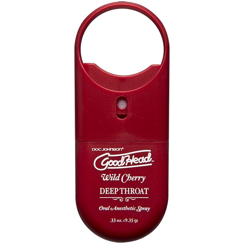 GoodHead To-Go Deep Throat Spray Wild Cherry 9ml - Hush Store Sydney 