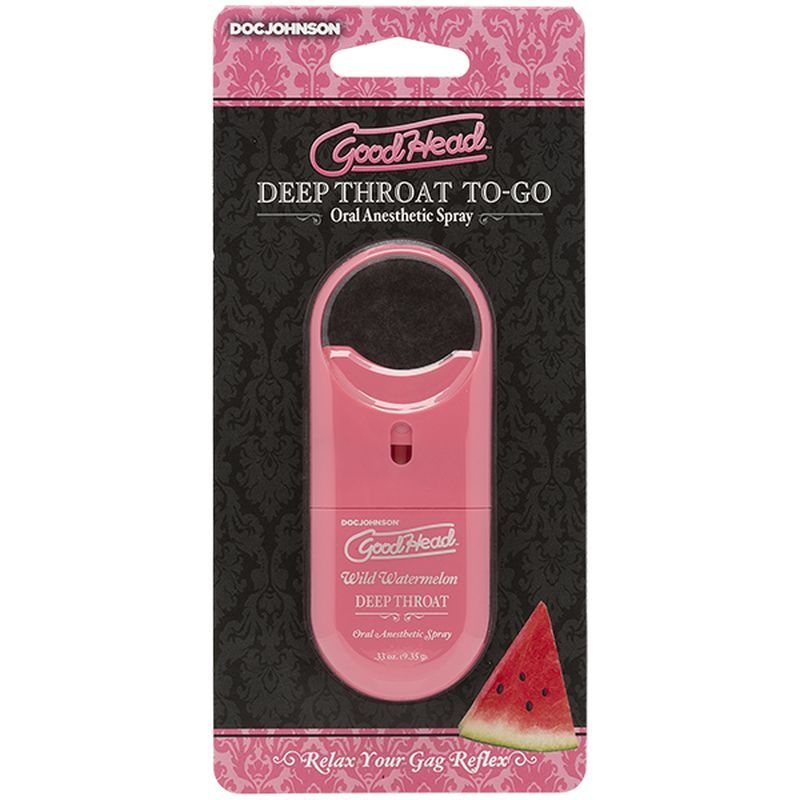 GoodHead To-Go Deep Throat Spray Wild Watermelon 9ml - Hush Store Sydney 