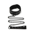 Whip Smart Diamond Collar and Leash Black - Hush Store Sydney 