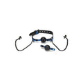 Whip Smart Diamond Ball Gag w Nipple Clips Blue - Hush Store Sydney 