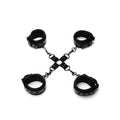 Whip Smart Diamond Hogtie Restraint Black - Hush Store Sydney 