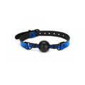 Whip Smart Diamond Deluxe Ball Gag Blue - Hush Store Sydney 