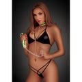 Whip Smart Glow In The Dark Deluxe Collar and Leash - Hush Store Sydney 