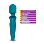 Viben Fierce Rechargeable Wand Massager Ocean - Hush Store Sydney 