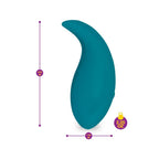 Viben Elated Pinpoint Rechargeable Vibe Ocean - Hush Store Sydney 