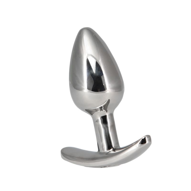 Pillow Talk Sneaky Luxurious Stainless Steel Anal Plug w Swarovski Crystal - Hush Store Sydney 