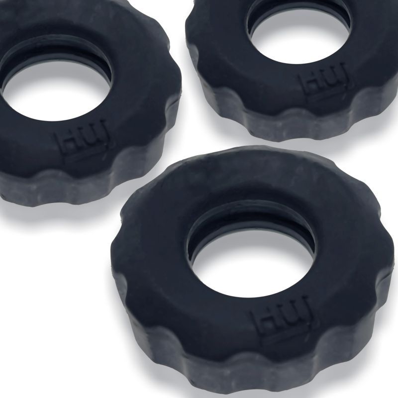 Super Hunkyjunk 3 Pc Cockrings Tar Ice - Hush Store Sydney 