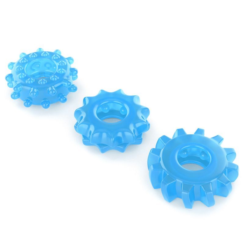 Lumino Play Penis Rings 3 Pc - Hush Store Sydney 