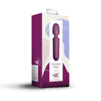 SugarBoo Playful Passion Wand Vibe Burgundy - Hush Store Sydney 