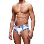 Prowler Open Back Brief White/Blue - Hush Store Sydney 