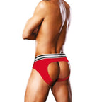 Prowler Open Back Brief White/Red - Hush Store Sydney 