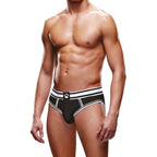 Prowler Open Back Brief White/Black - Hush Store Sydney 