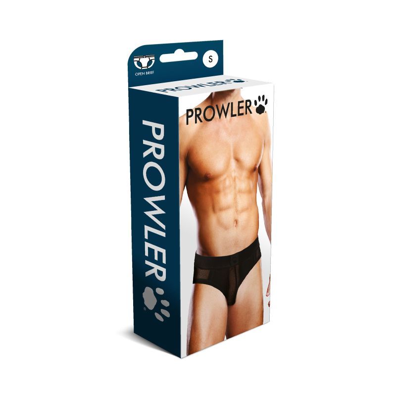 Prowler Mesh Open Back Brief Black - Hush Store Sydney 