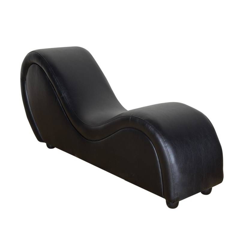 Kama Sutra Mebon Chaise Love Lounge Black - Hush Store Sydney 
