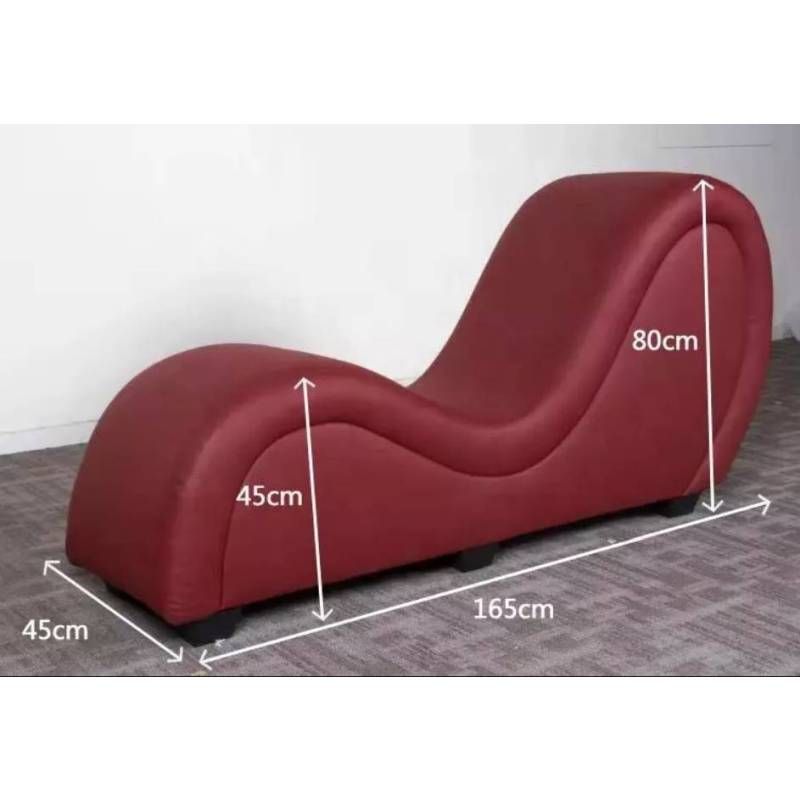 Kama Sutra Mebon Chaise Love Lounge Black - Hush Store Sydney 