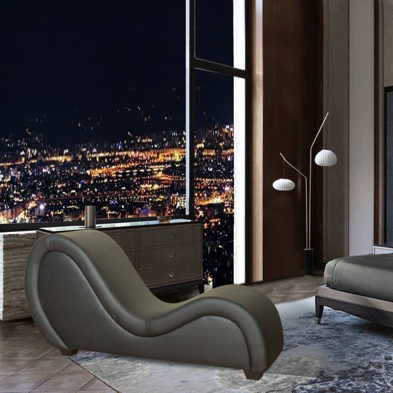 Kama Sutra Mebon Chaise Love Lounge Black - Hush Store Sydney 