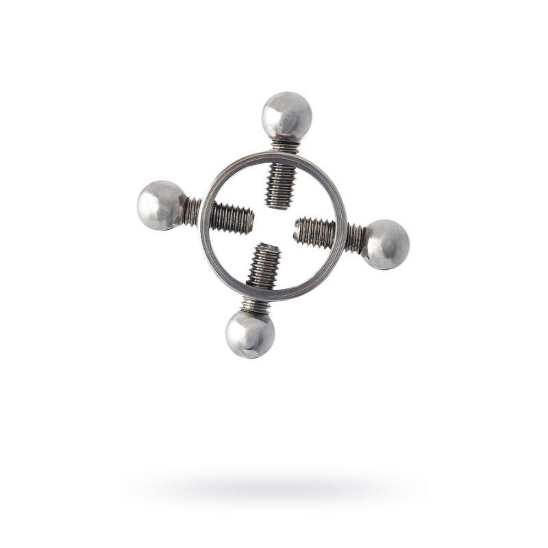 Silver Metal 2 Pc Nipple Clamps - Hush Store Sydney 