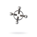 Silver Metal 2 Pc Nipple Clamps - Hush Store Sydney 