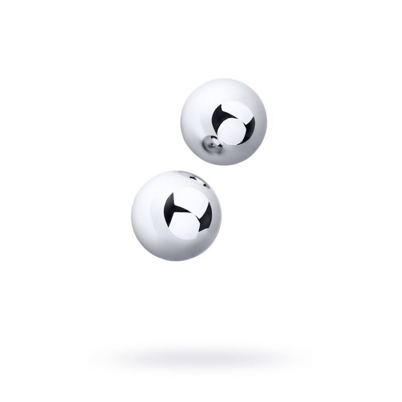 Silver Metal 2 Pc Vaginal Balls 3cm - Hush Store Sydney 