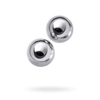 Silver Metal 2 Pc Vaginal Balls 25mm - Hush Store Sydney 