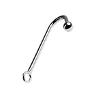 Silver Metal Anal Hook w Ball - Hush Store Sydney 