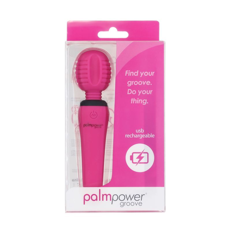 PalmPower Groove Mini Wand Fuchsia - Hush Store Sydney 