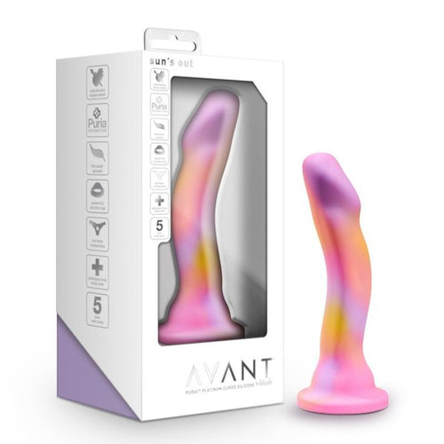 Avant Suns Out Pink Silicone Dildo - Hush Store Sydney 