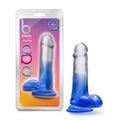 B Yours Morning Dew 6in Dildo Stella Blue - Hush Store Sydney 