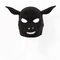Neoprene Pig Mask Black - Hush Store Sydney 