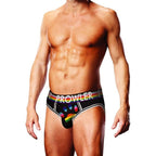 Prowler Oversized Paw Open Back Brief Black - Hush Store Sydney 