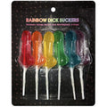 Rainbow Dick Suckers 6 Pc - Hush Store Sydney 