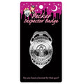 Pecker Inspector Badge - Hush Store Sydney 