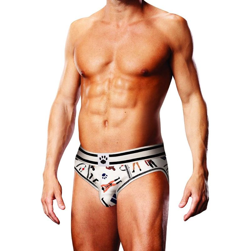 Prowler Leather Pride Open Brief - Hush Store Sydney 
