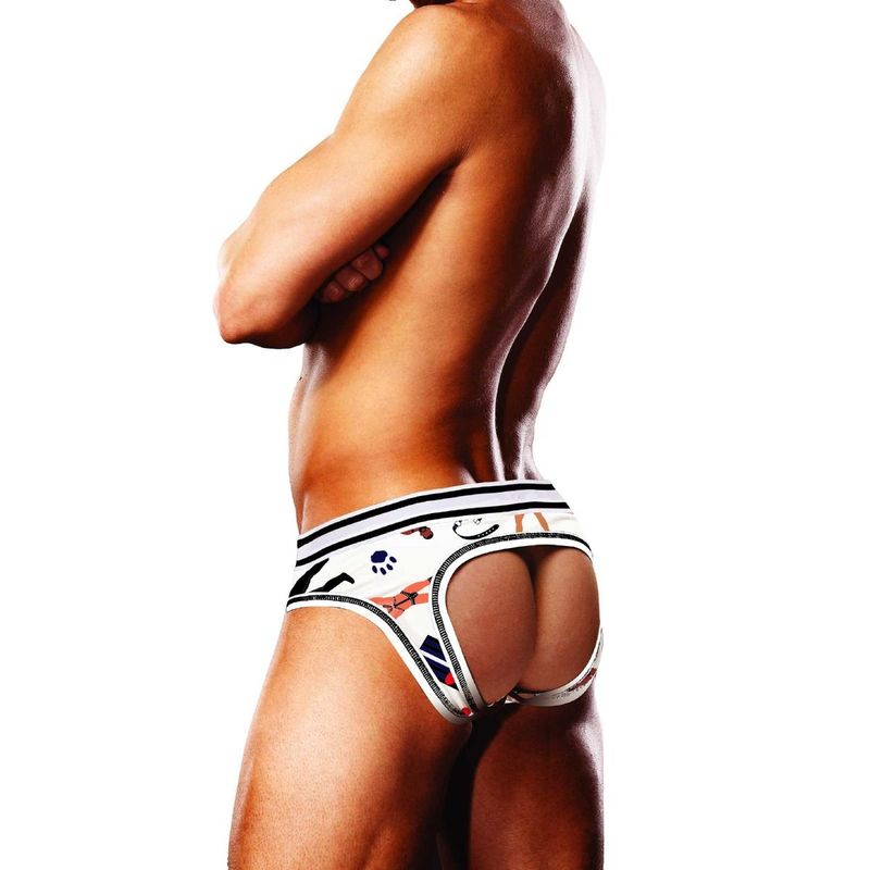Prowler Leather Pride Open Brief - Hush Store Sydney 