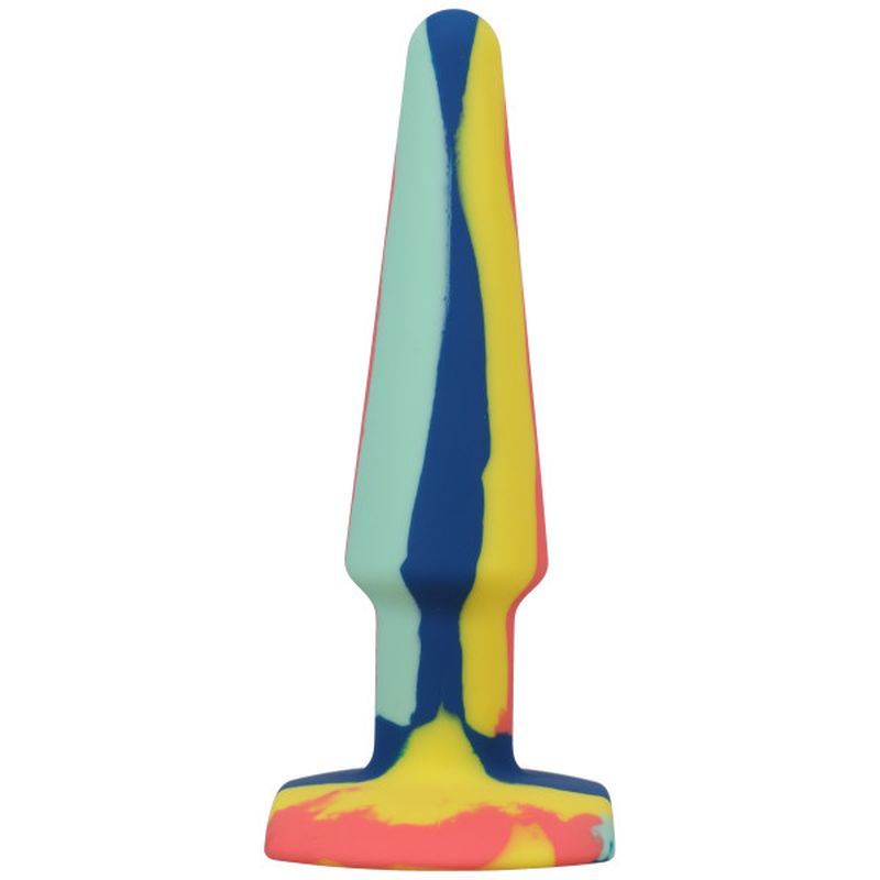 Groovy Silicone Anal Plug 5in Sunrise - Hush Store Sydney 