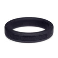 Classic Silicone Medium Stretch Penis Ring 44mm Black - Hush Store Sydney 