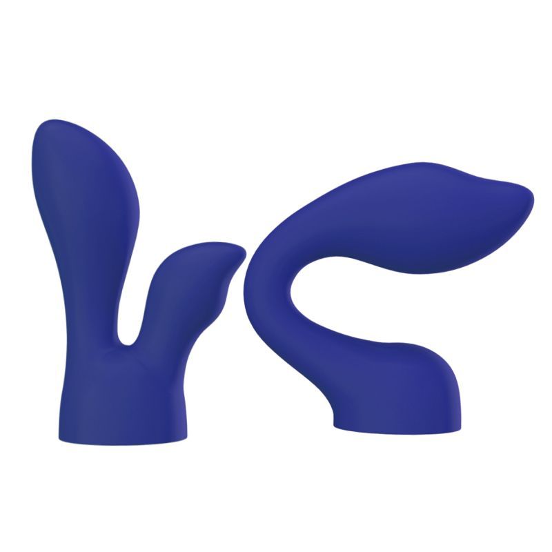 PalmSensual Massager Heads Blue (For use with PalmPower) - Hush Store Sydney 