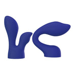 PalmSensual Massager Heads Blue (For use with PalmPower) - Hush Store Sydney 