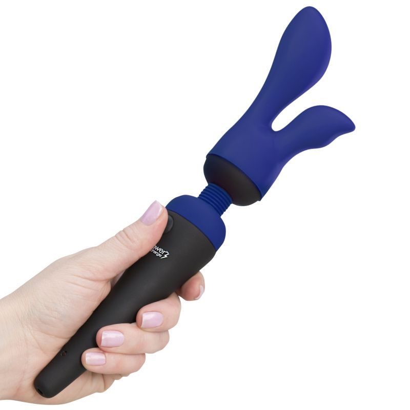 PalmSensual Massager Heads Blue (For use with PalmPower) - Hush Store Sydney 