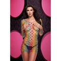 Fencenet Rainbow Mini Dress - Hush Store Sydney 