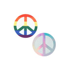 Pride Peace Sign Pasties - Hush Store Sydney 