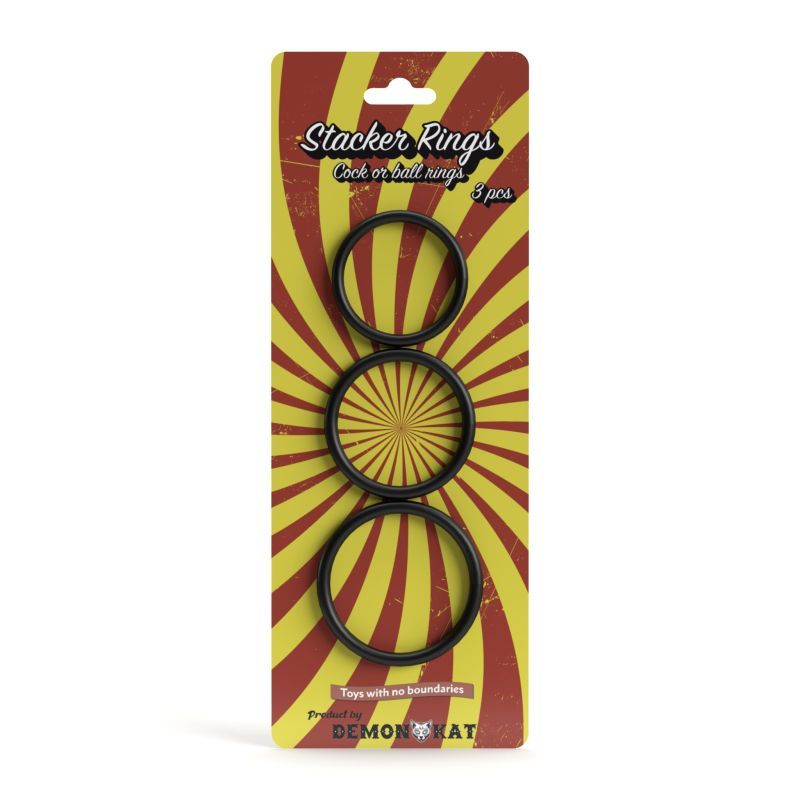Stacker Rings 3 Pc Set - Hush Store Sydney 
