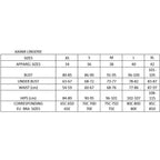 Wetlook Half Cup Zip Bra Black