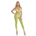 All About Leaf Bra Set Green - Hush Store Sydney 