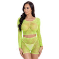 Leaf It To Me Short Set Green - Hush Store Sydney 