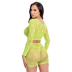 Leaf It To Me Short Set Green - Hush Store Sydney 