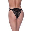 Peek-A-Boo Cheeky Panty Black - Hush Store Sydney 